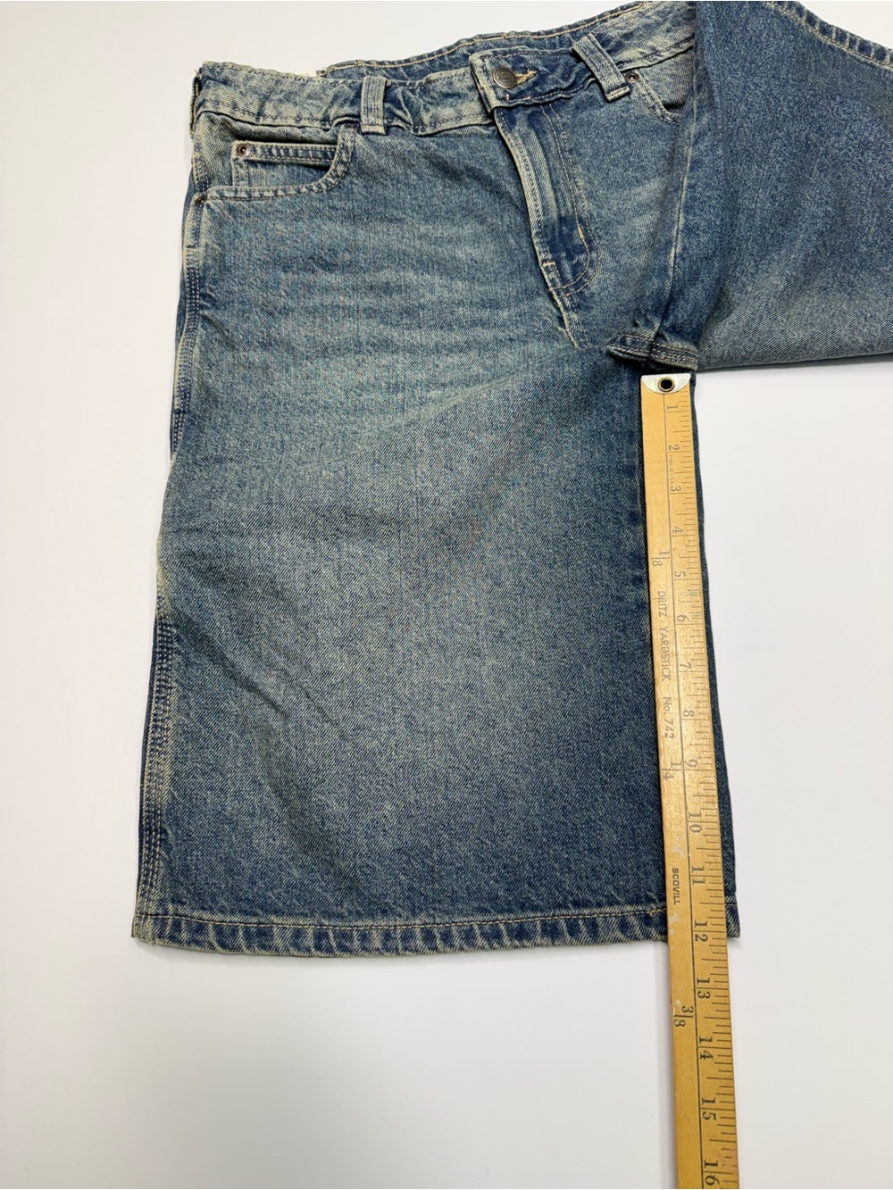 Lot Of 2 Dickies Carpenter Shorts Mid Waist Loose Fit Women’s Size W28 NWT - Picture 10 of 16